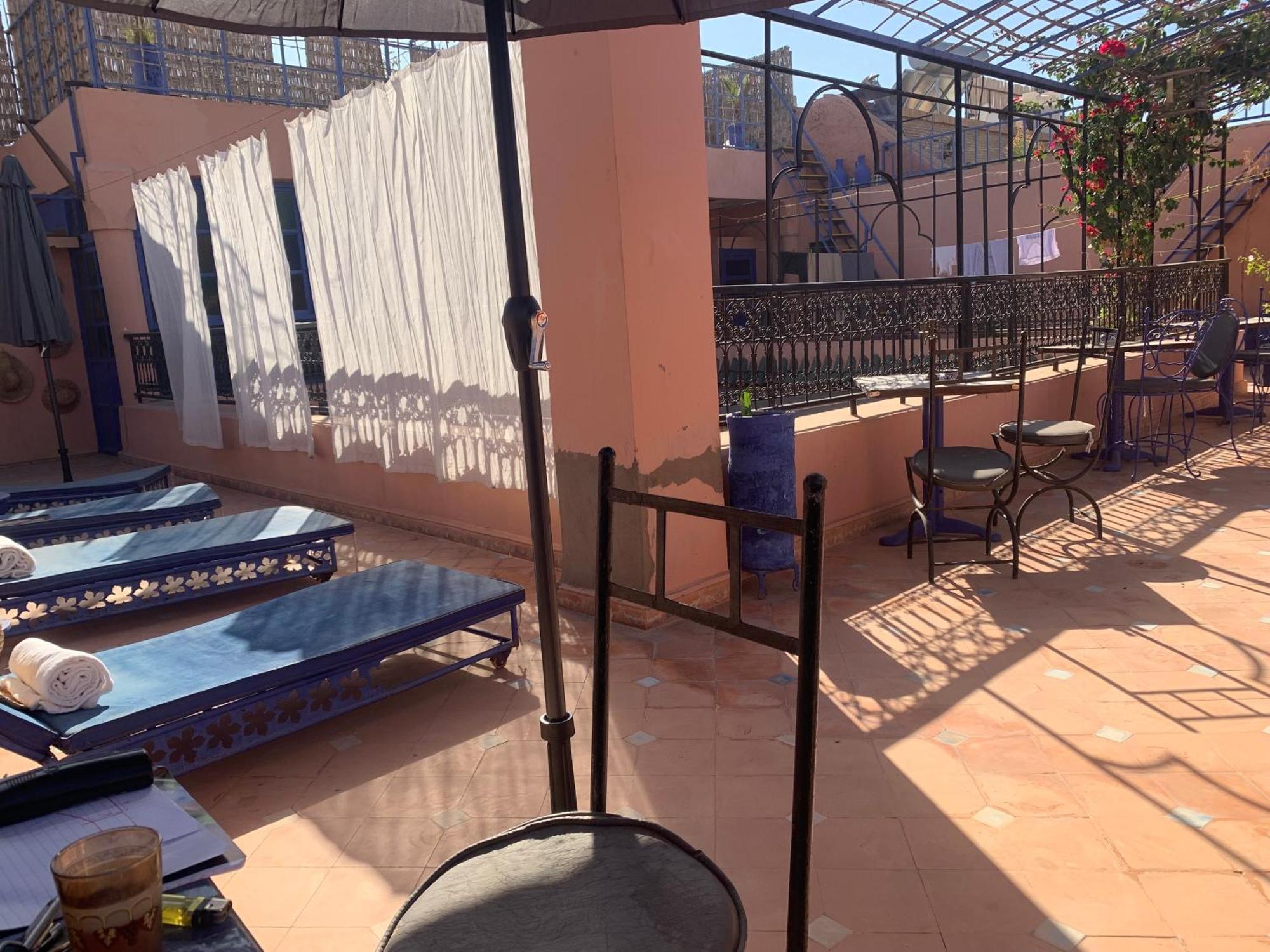 Riad Blue Berber Marrakesh Bagian luar foto